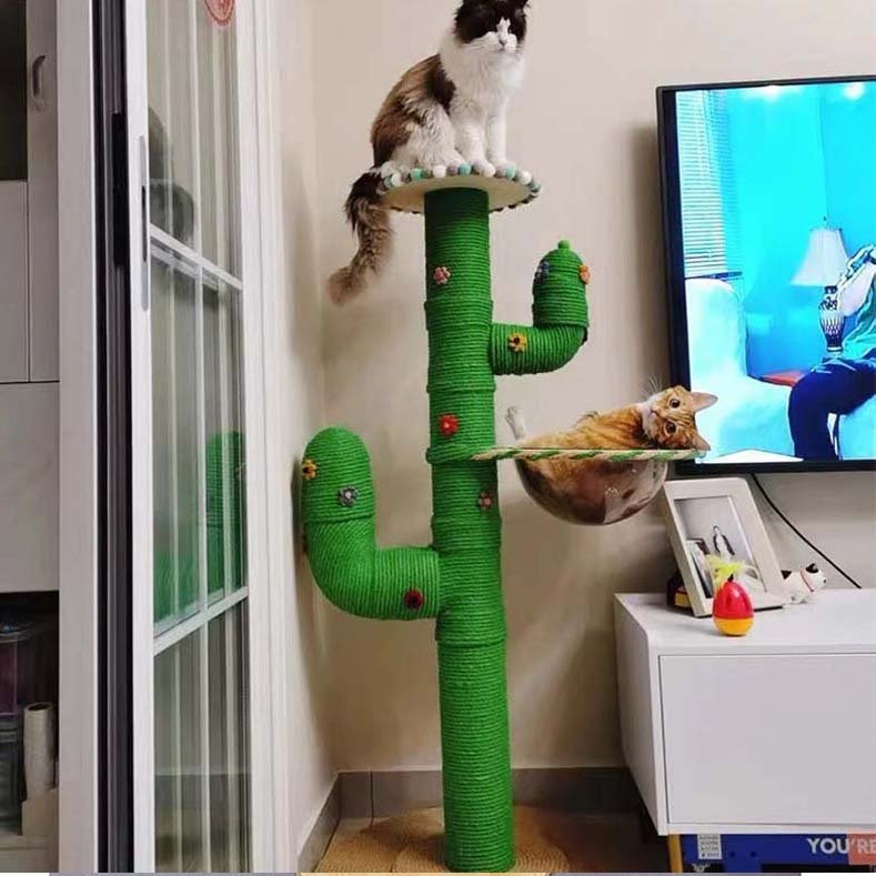 Cactus Cat Climbing Frame Self-made DIY Complete Material Package - Image 5