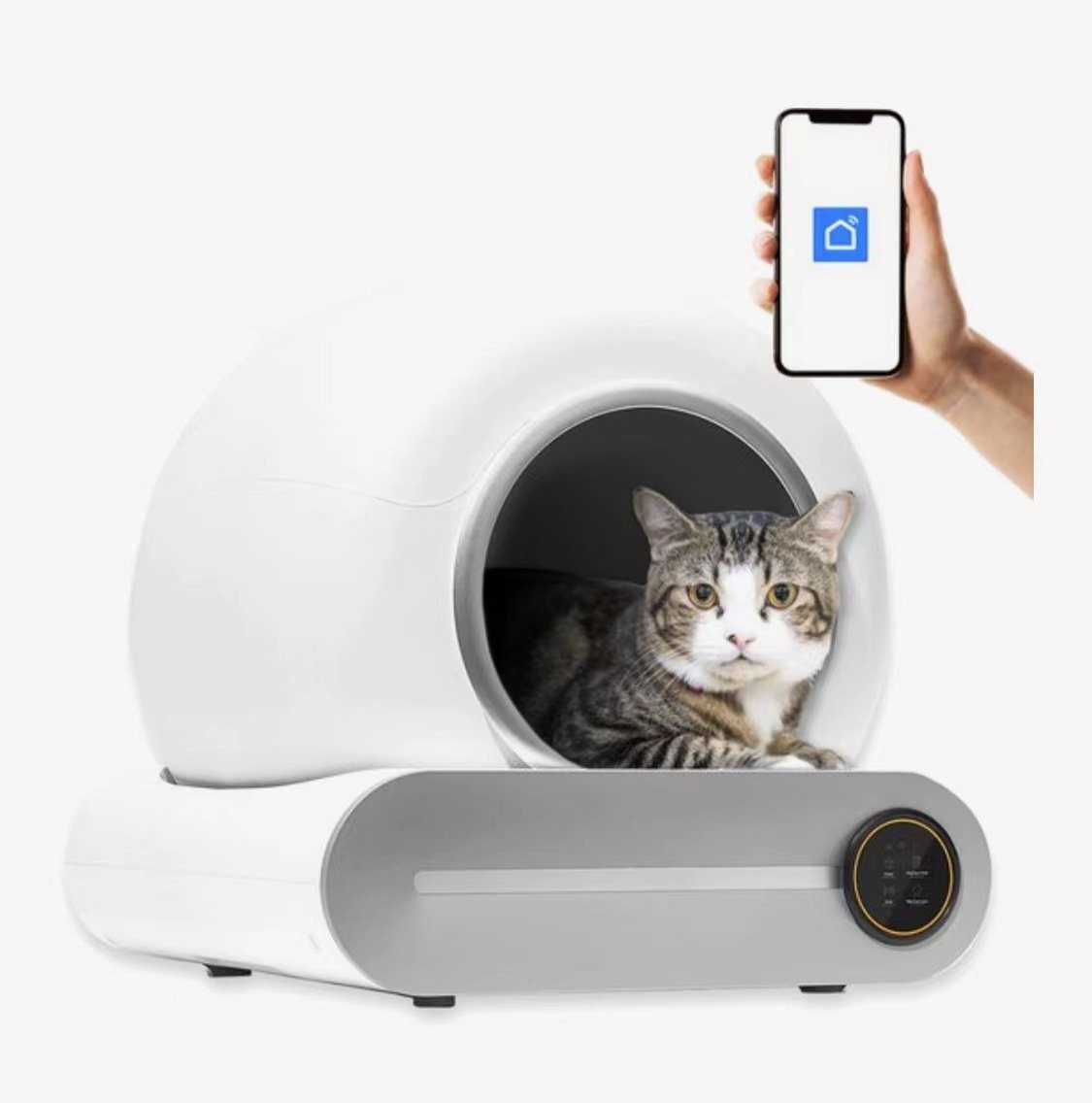 Automatic Litter Box Cat Toilet Smart Pooper Scooper - Image 5