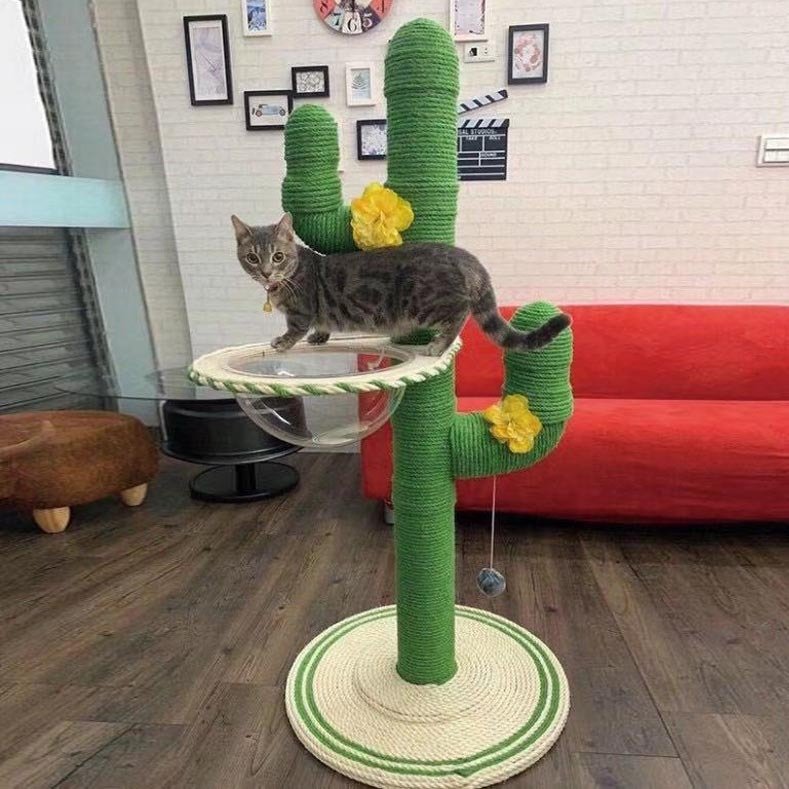 Cactus Cat Climbing Frame Self-made DIY Complete Material Package - Image 8